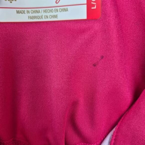 Ben Hogan Men's Performance Pink Golf Polo - Large - Picture 7 of 7